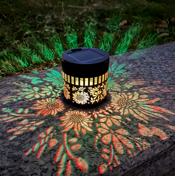 🌞✨✨ Solar Mandala Projection Wall Light