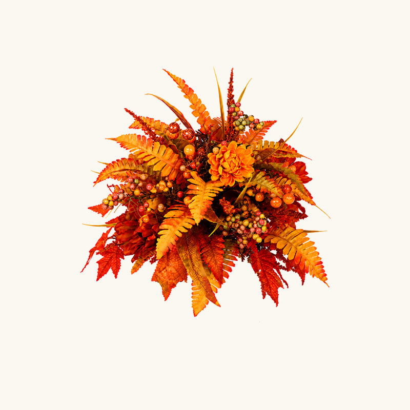 Autumn Harvest Floral Garden Stake 🍁 | Fall Yard & Outdoor Decor