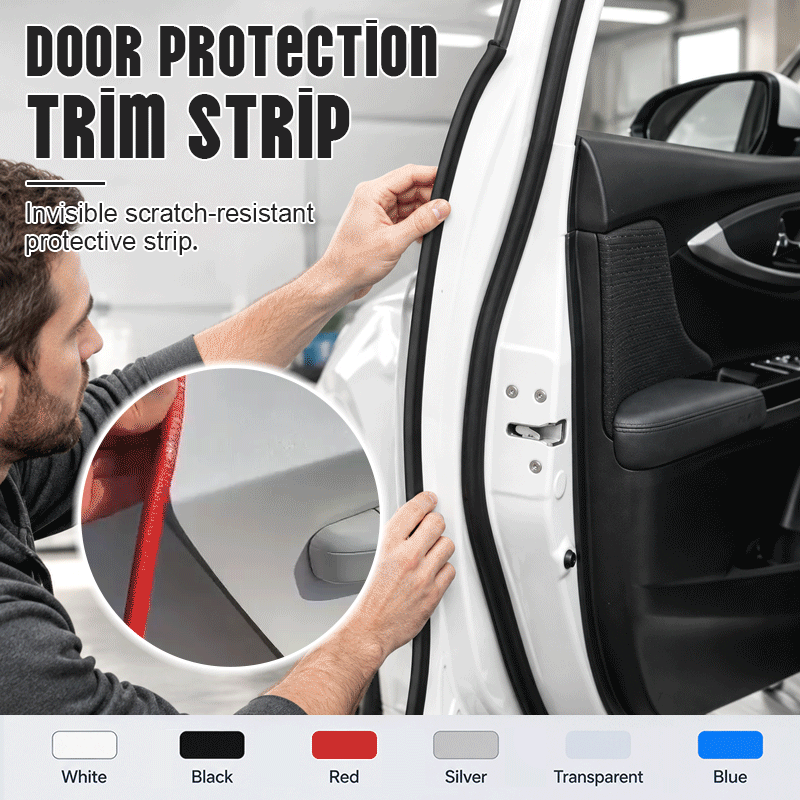 Car door edge guard installation demo