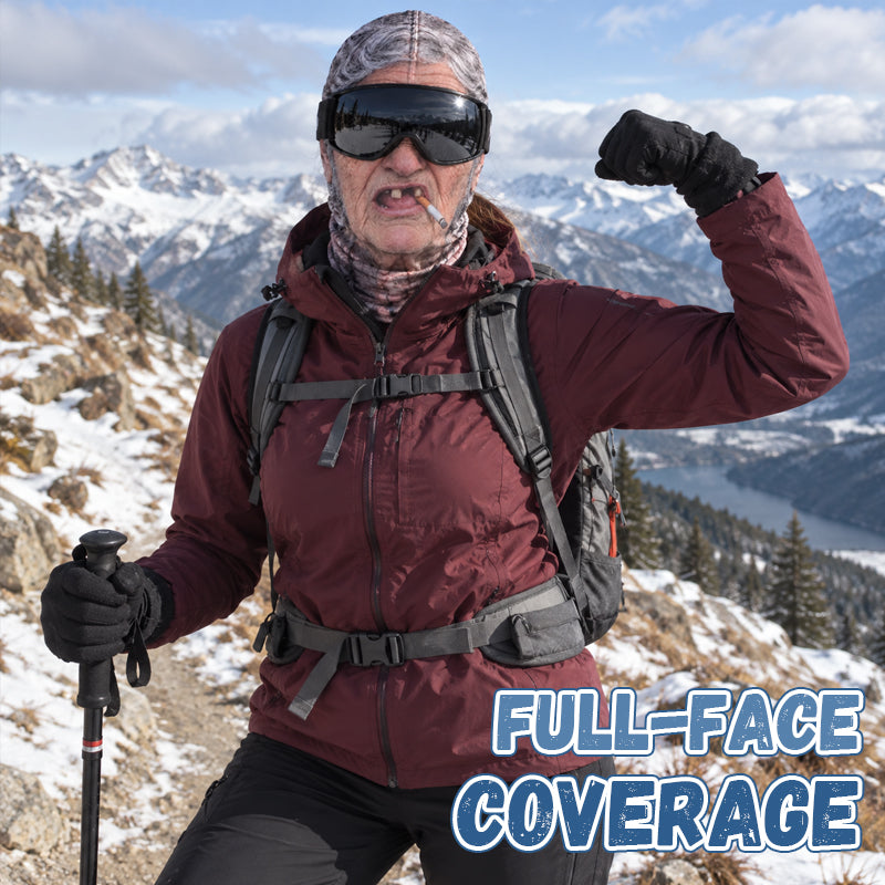 Full head face and neck coverage funny ski mask