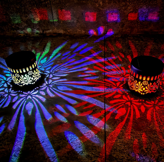 🌞✨✨ Solar Mandala Projection Wall Light
