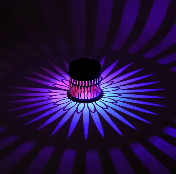 🌞✨✨ Solar Mandala Projection Wall Light