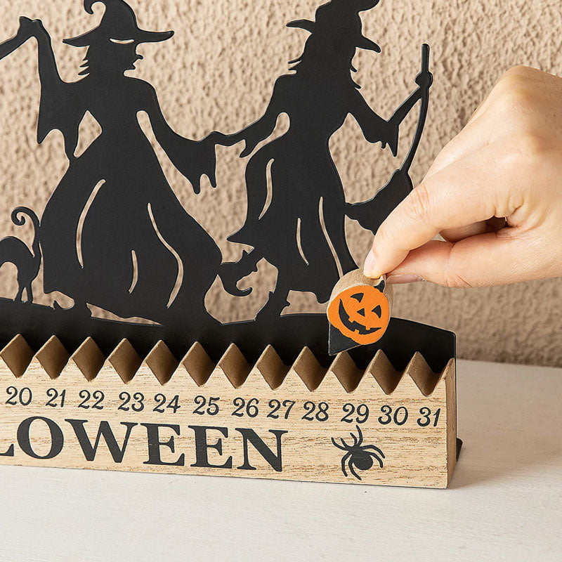 Spooky 31-Day Countdown Halloween Decor