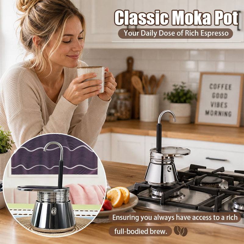 🔥Limited-time 49% off🔥Classic Moka Pot
