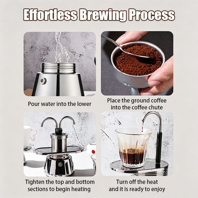 🔥Limited-time 49% off🔥Classic Moka Pot