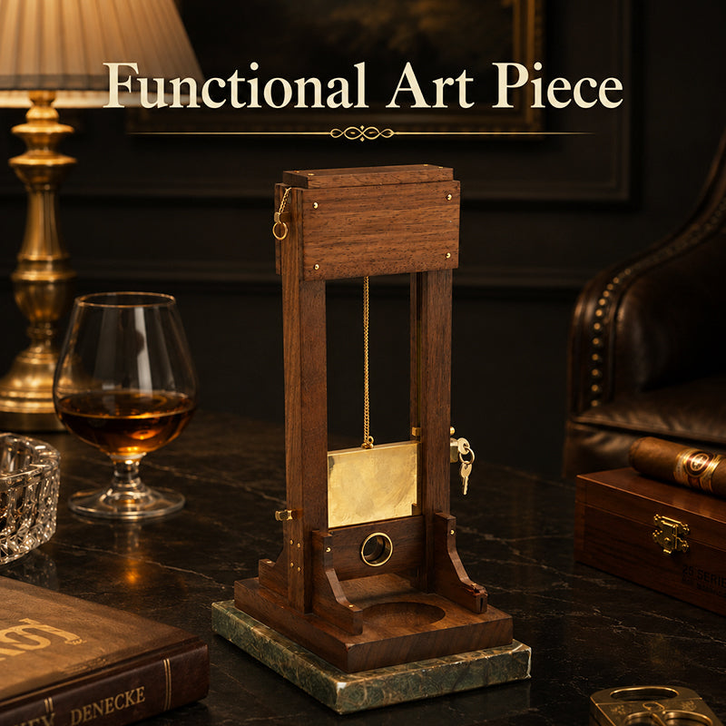 🔥Limited-time 49% off🔥Luxury Desktop Cigar Cutter | Unique Guillotine Style Trimmer