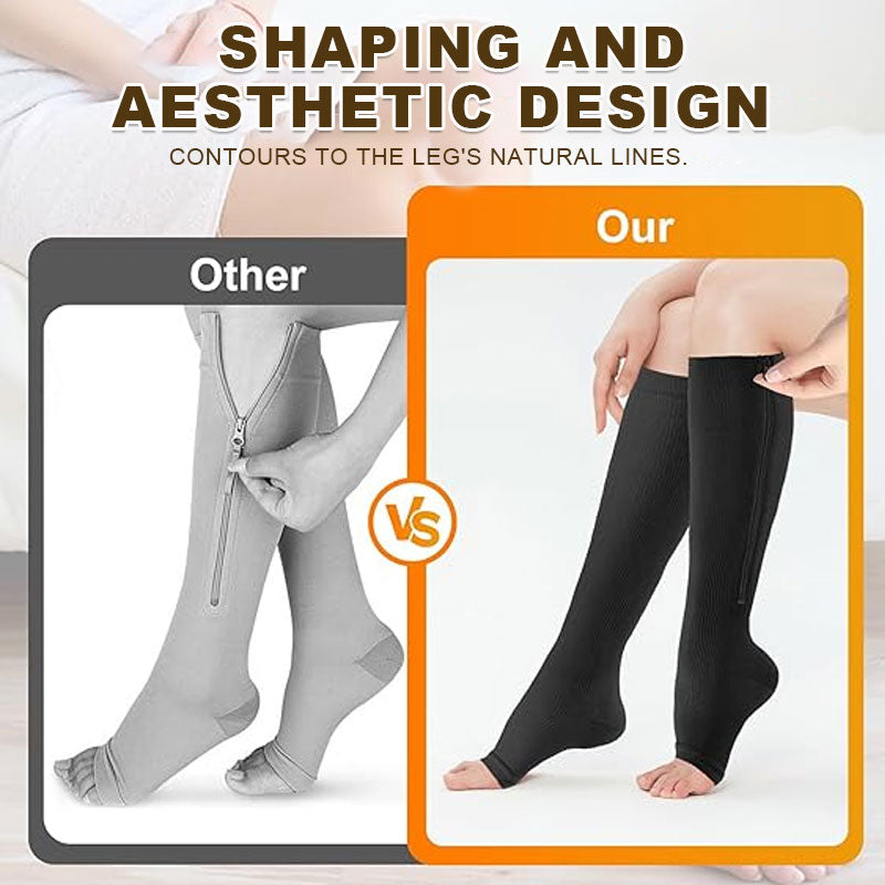 🏃‍♂️ Sports Zipper Socks – Comfort, Support & Easy On/Off（Limited-Time Summer Offer: 30% Off）