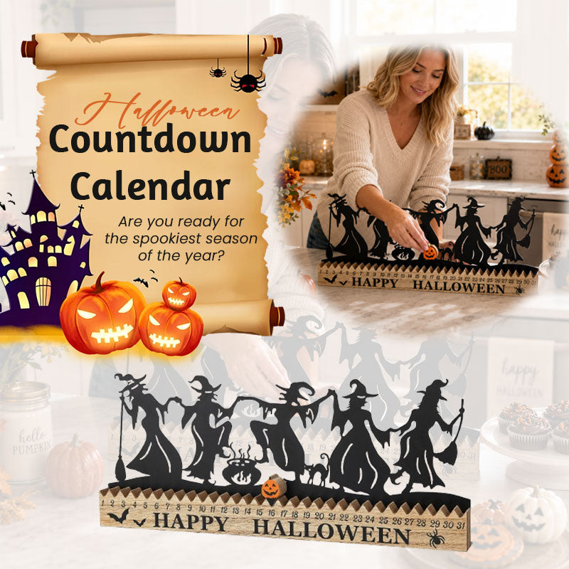 Spooky 31-Day Countdown Halloween Decor