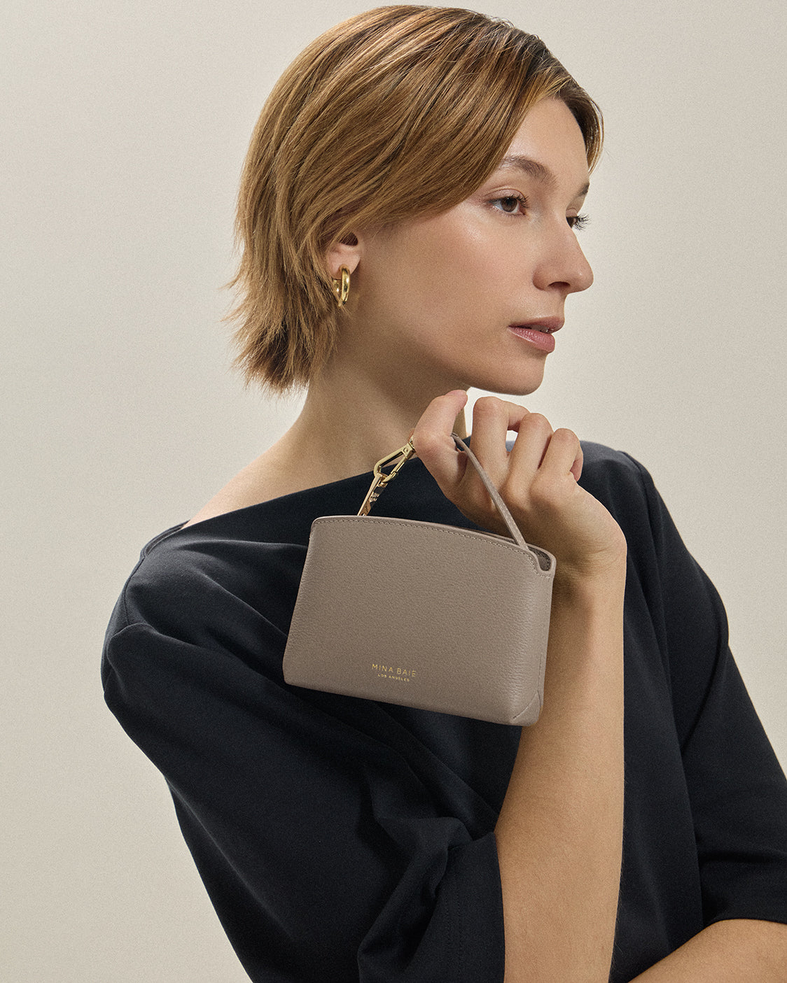 Sophia Pouch Leather