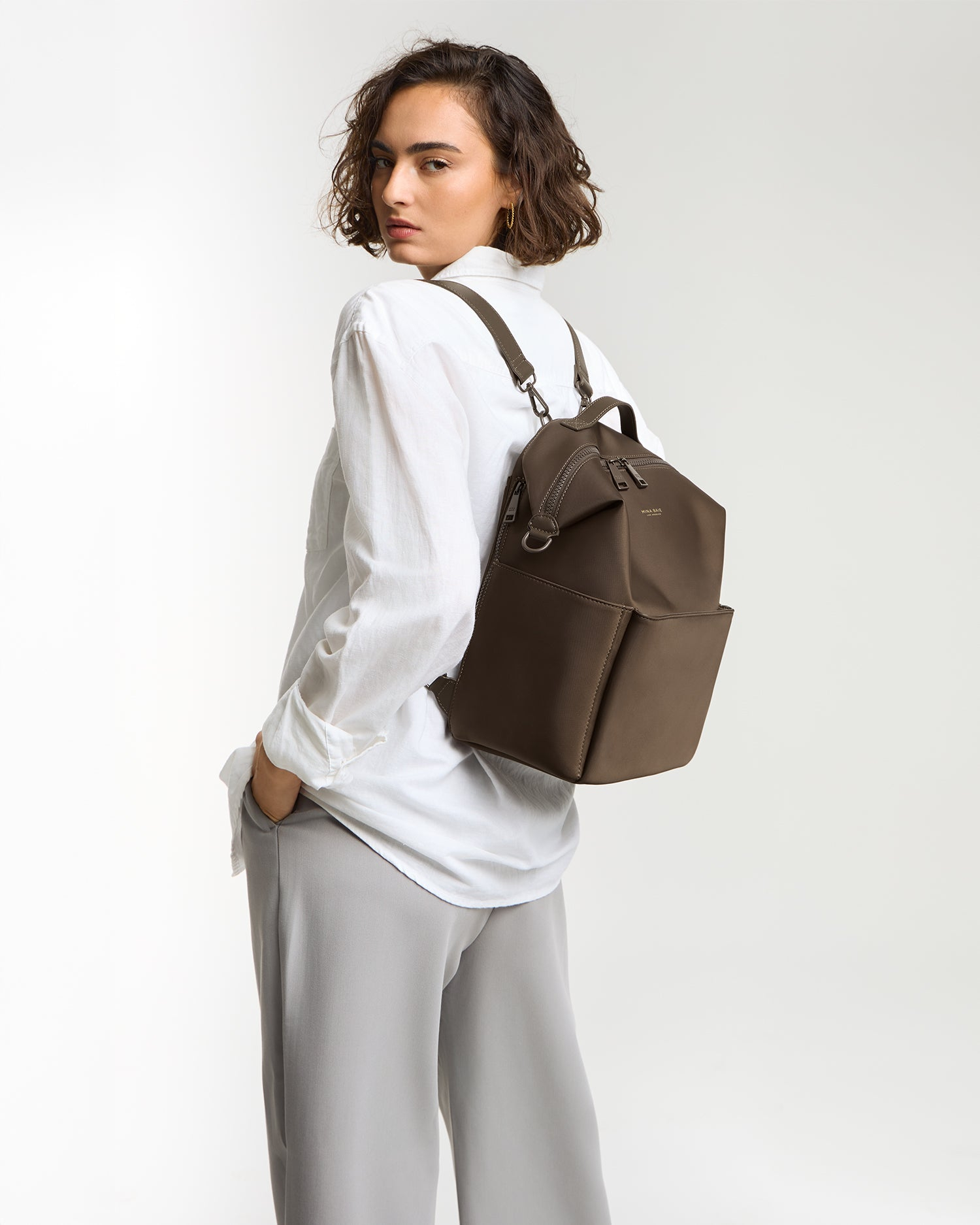 Stevie Backpack Nylon Midi