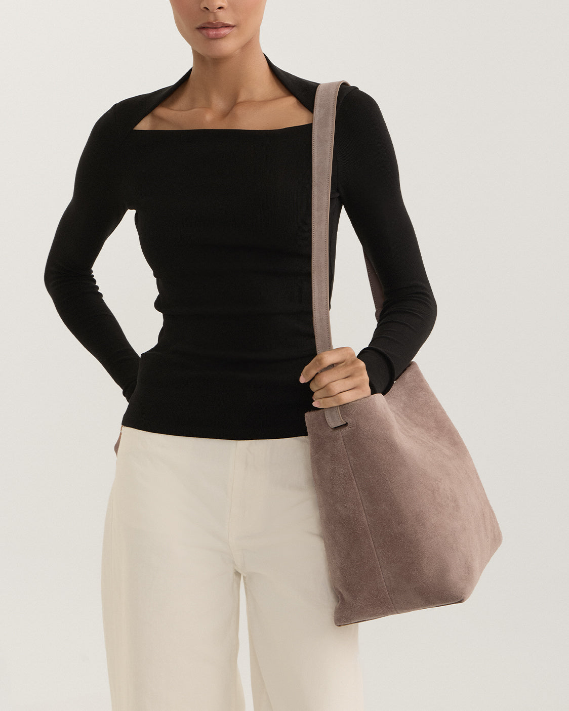 Harlow Suede Midi