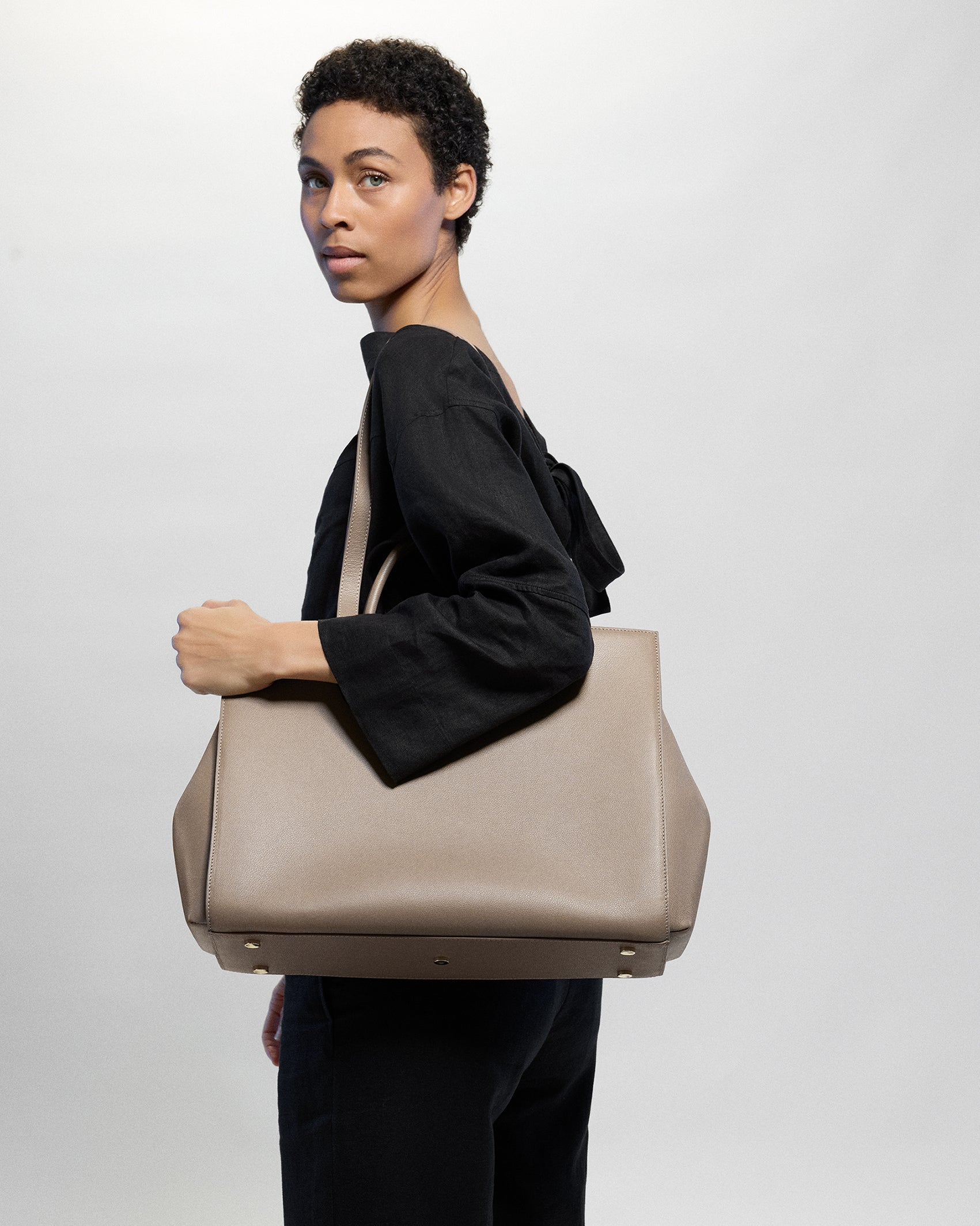 Juliet Work Tote Leather