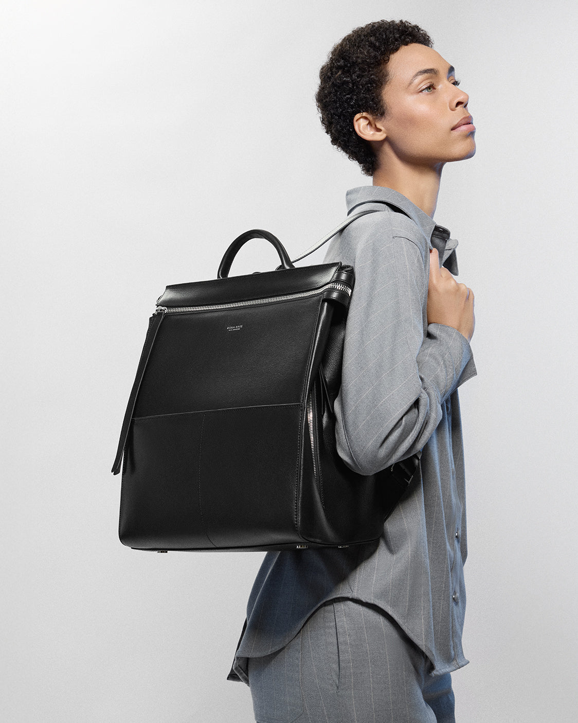 Harper Backpack Leather Full