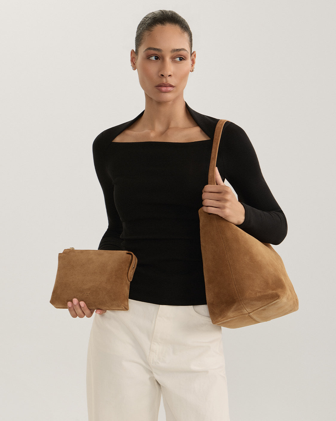 Harlow Suede Midi