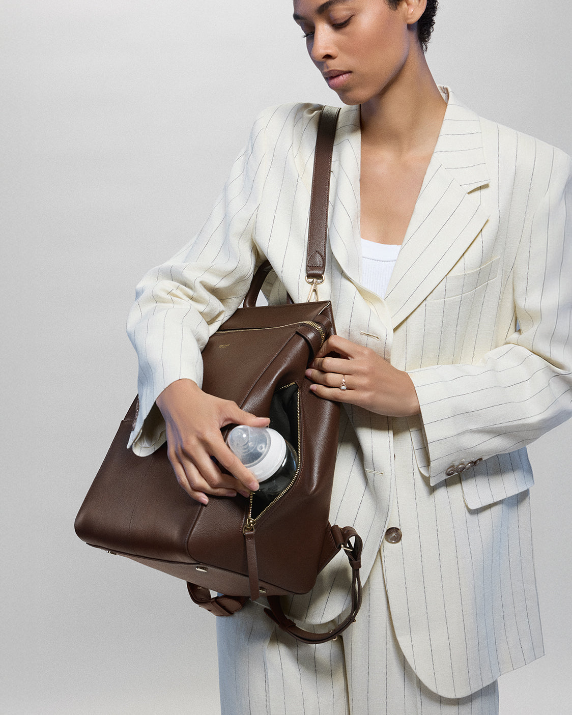 Harper Backpack Leather Full