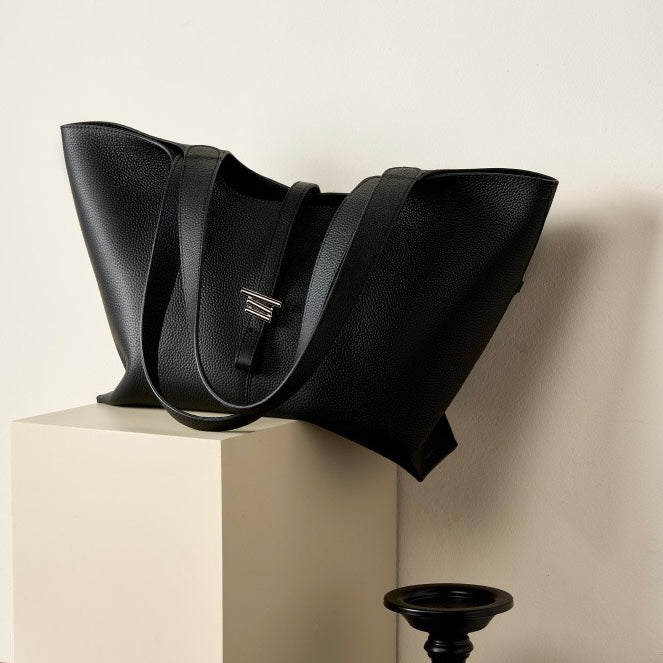 Women’s Genuine Leather Large Capacity Commuter Tote Bag