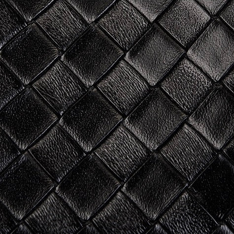 Premium Leather Woven Large Capacity Versatile Tote Crossbody Basket Bag