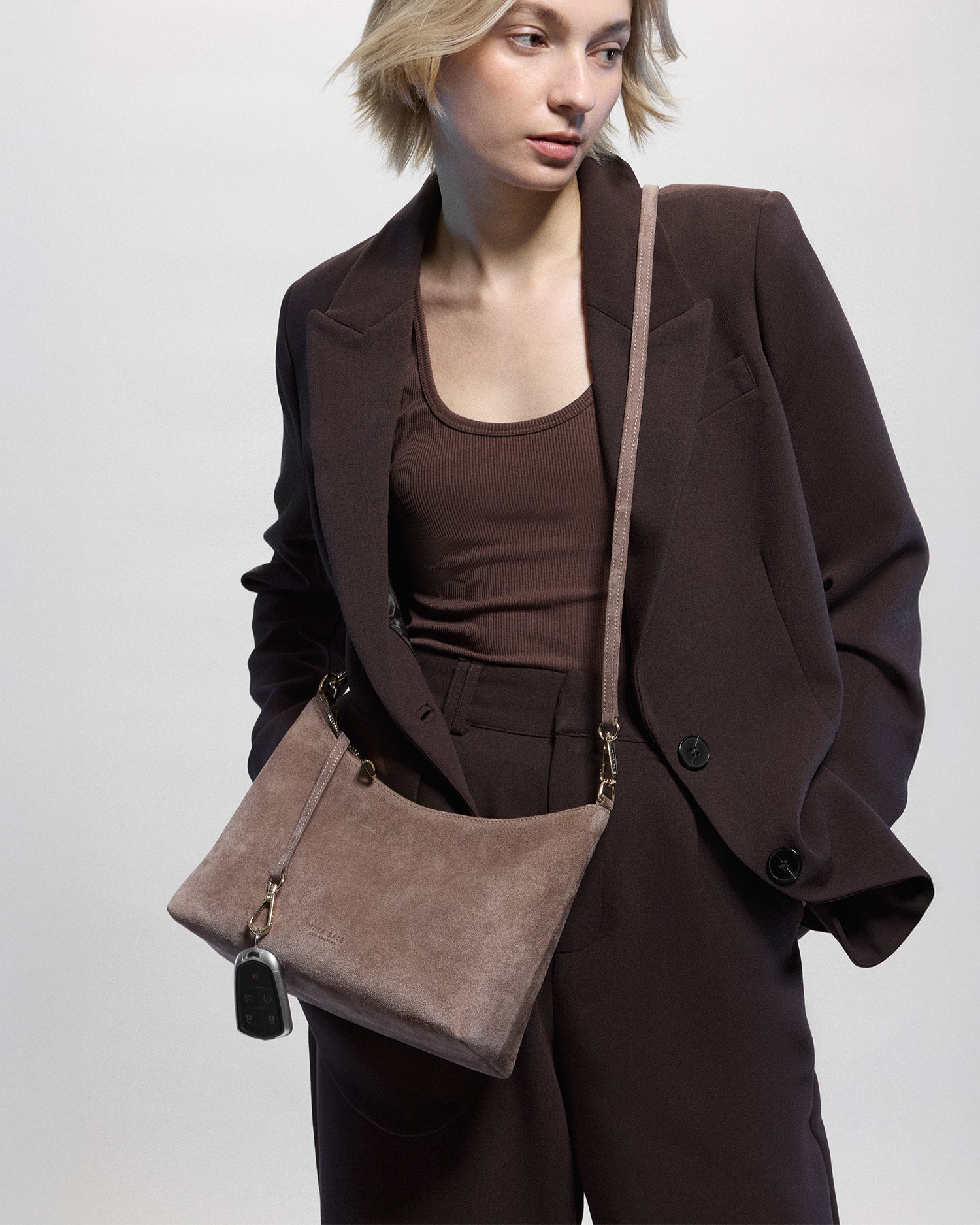 Addison Crossbody Suede