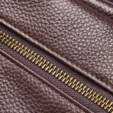 Women's Retro Genuine Leather Soft Minimalist Casual Tote Bag