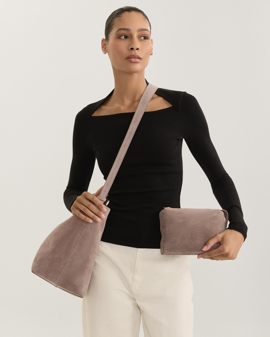 Harlow Suede Midi