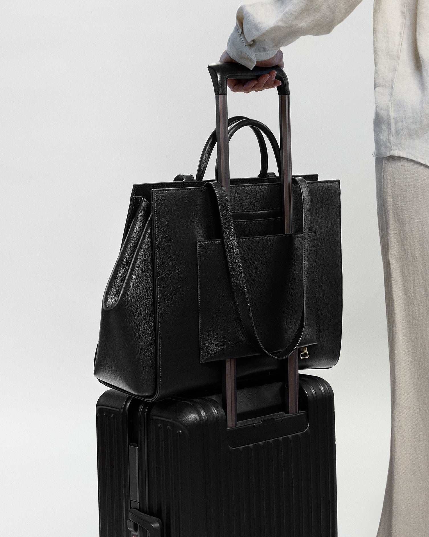Juliet Work Tote Leather