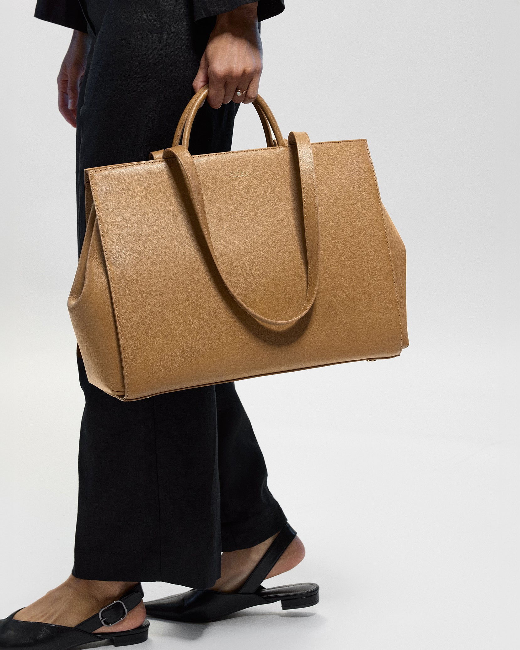 Juliet Work Tote Leather