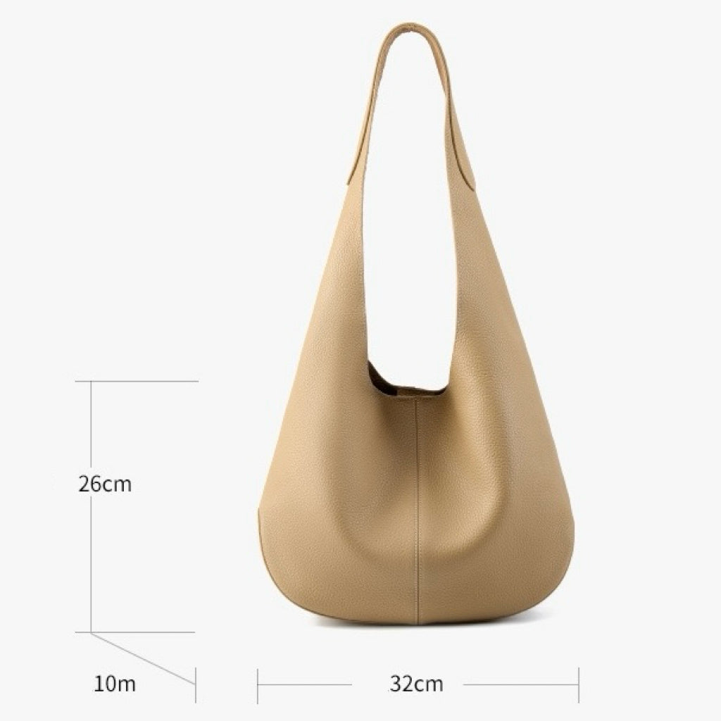 Korean Style Autumn Genuine Leather Tote Bag