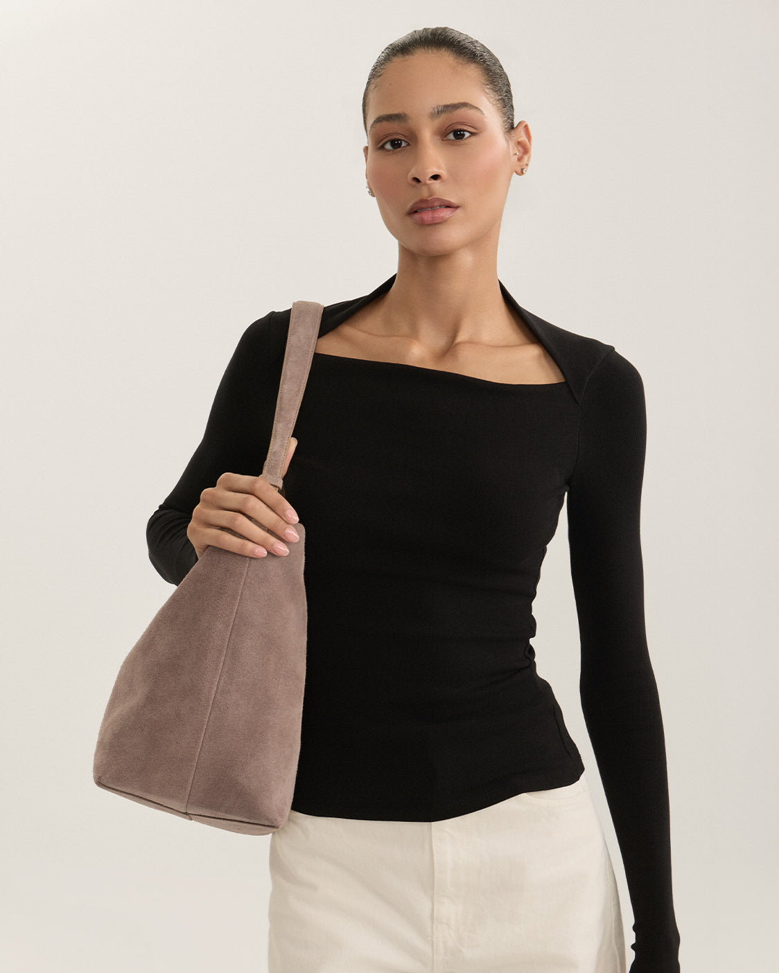 Harlow Suede Midi