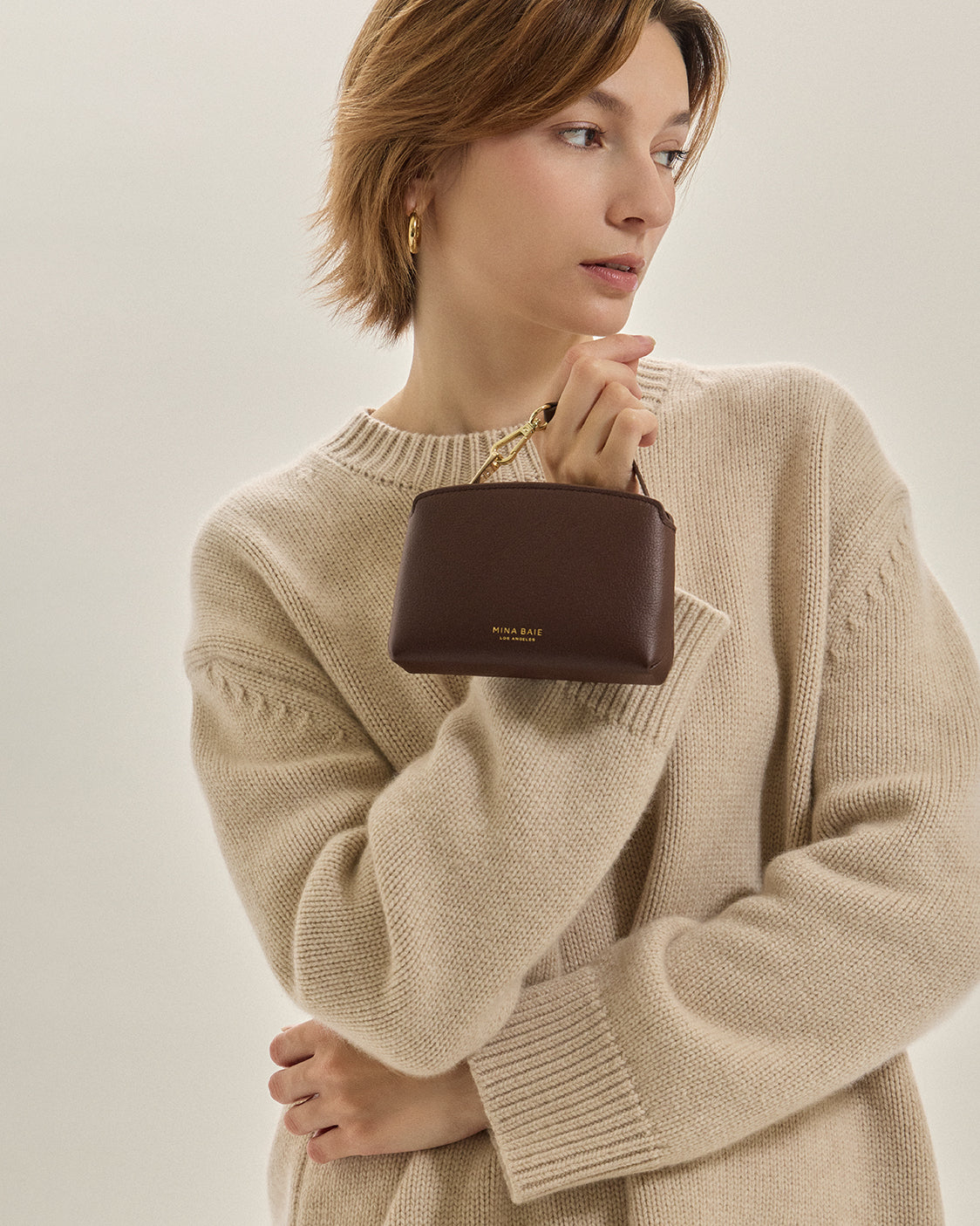 Sophia Pouch Leather