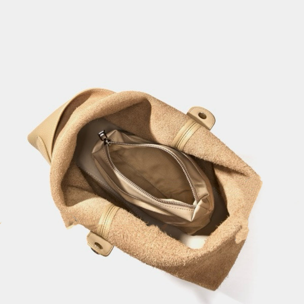 Korean Style Autumn Genuine Leather Tote Bag