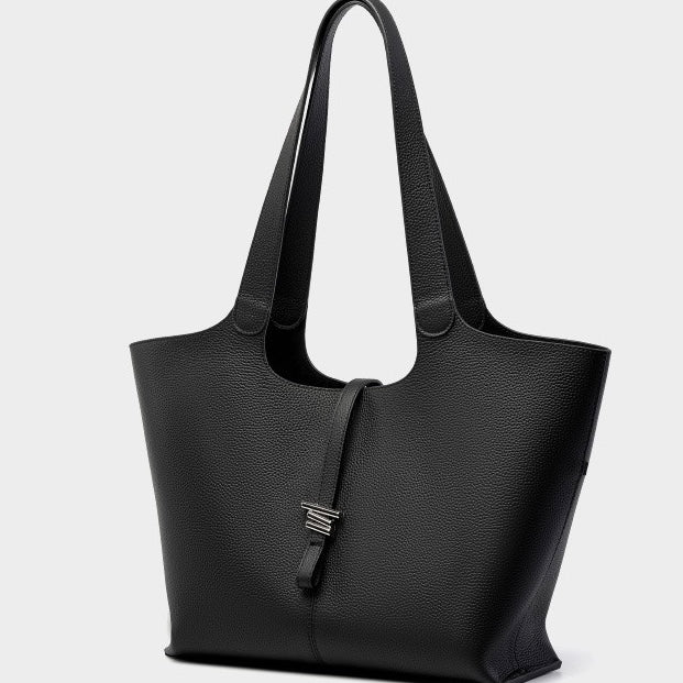 Women’s Genuine Leather Large Capacity Commuter Tote Bag