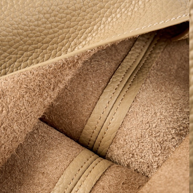 Korean Style Autumn Genuine Leather Tote Bag