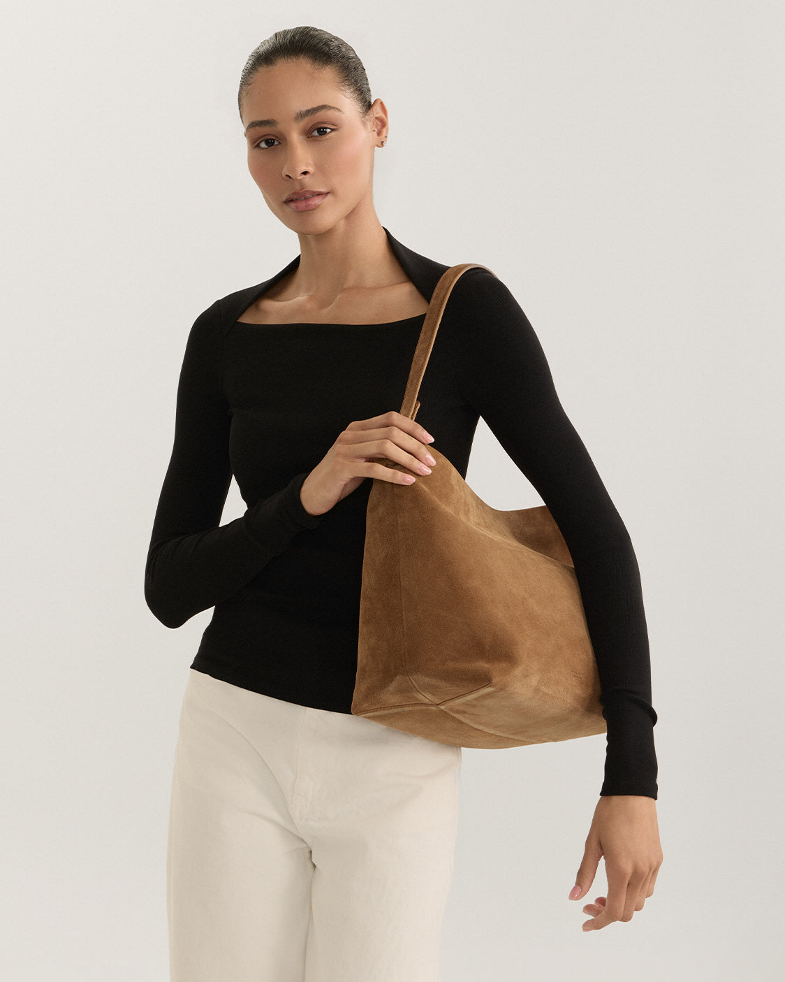 Harlow Suede Midi