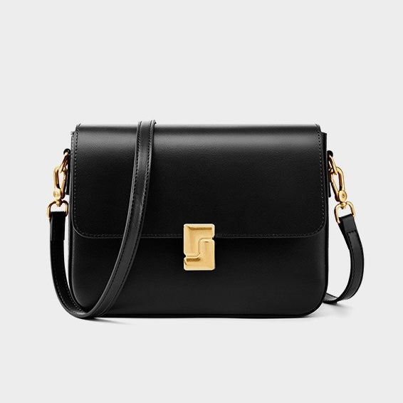Women’s Genuine Leather Daily Commuter Shoulder Box Bag