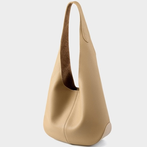 Korean Style Autumn Genuine Leather Tote Bag