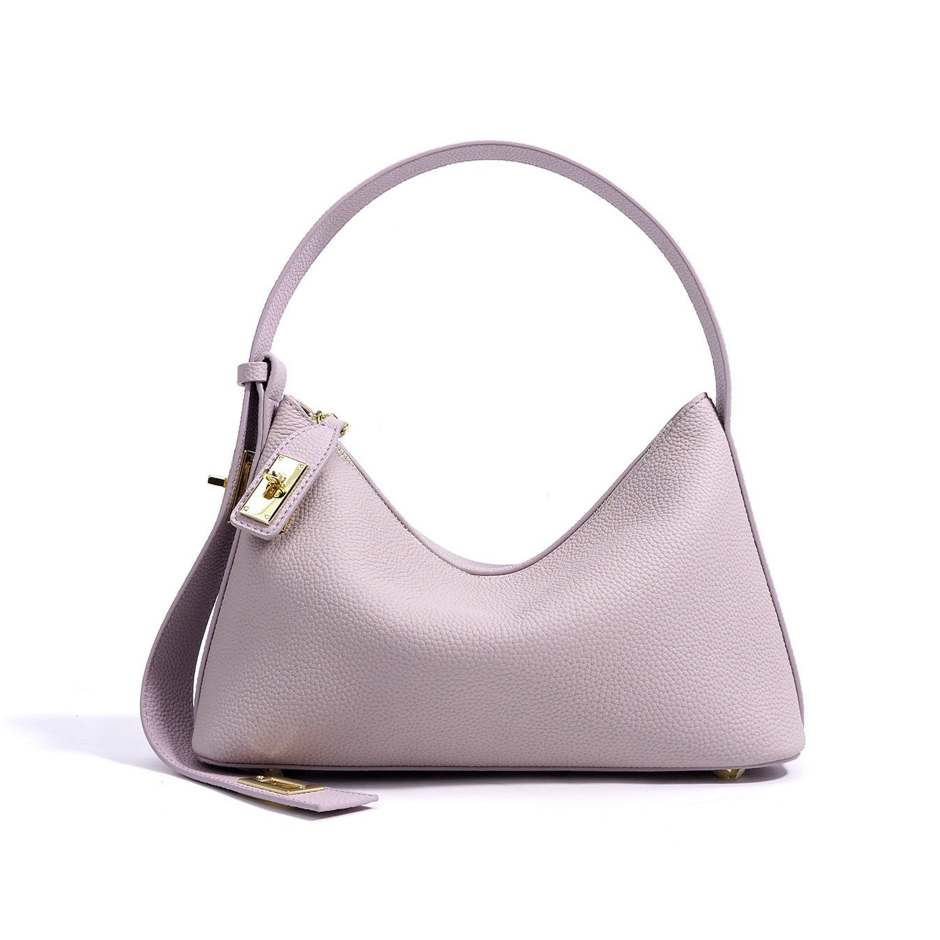 Women's Togo Leather Premium Crossbody Shoulder Dumpling Bag