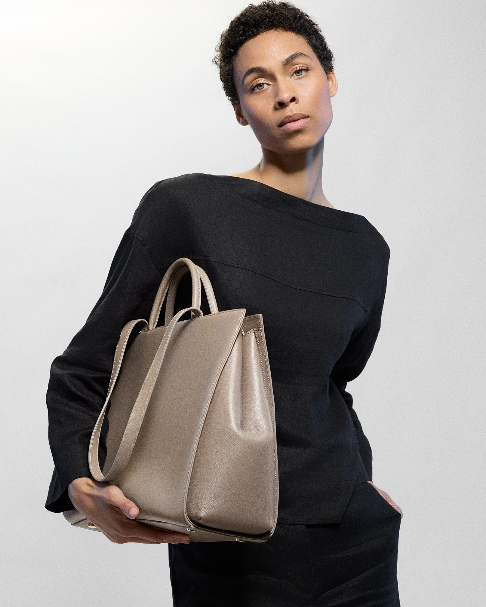 Juliet Work Tote Leather
