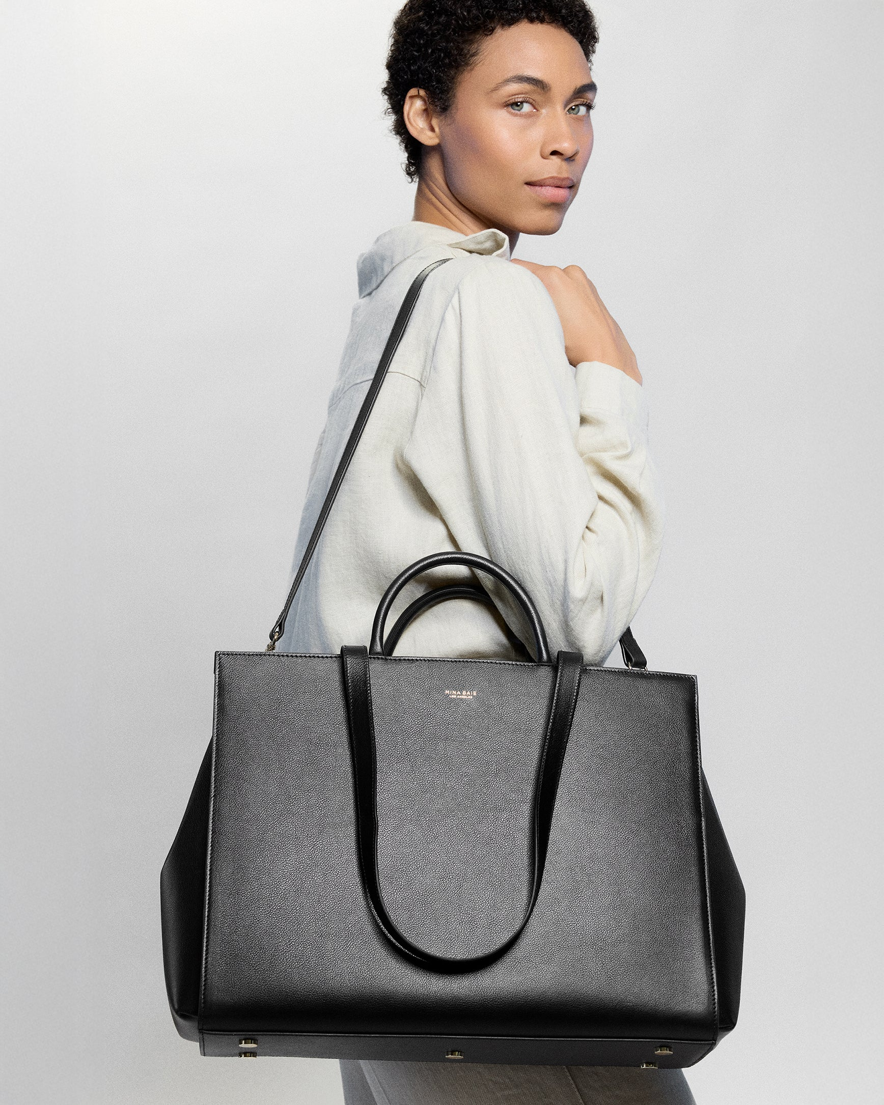 Juliet Work Tote Leather