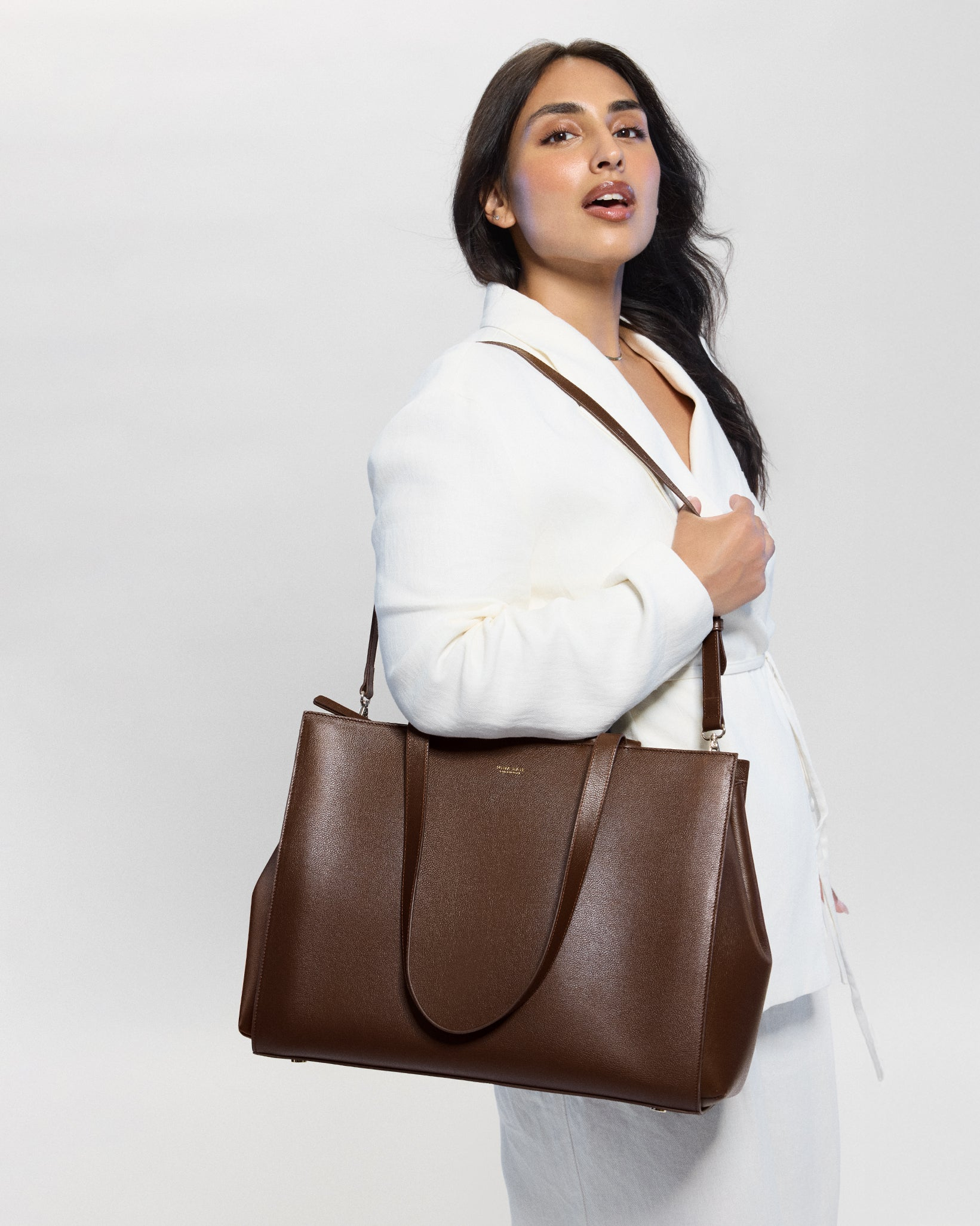 Juliet Work Tote Leather