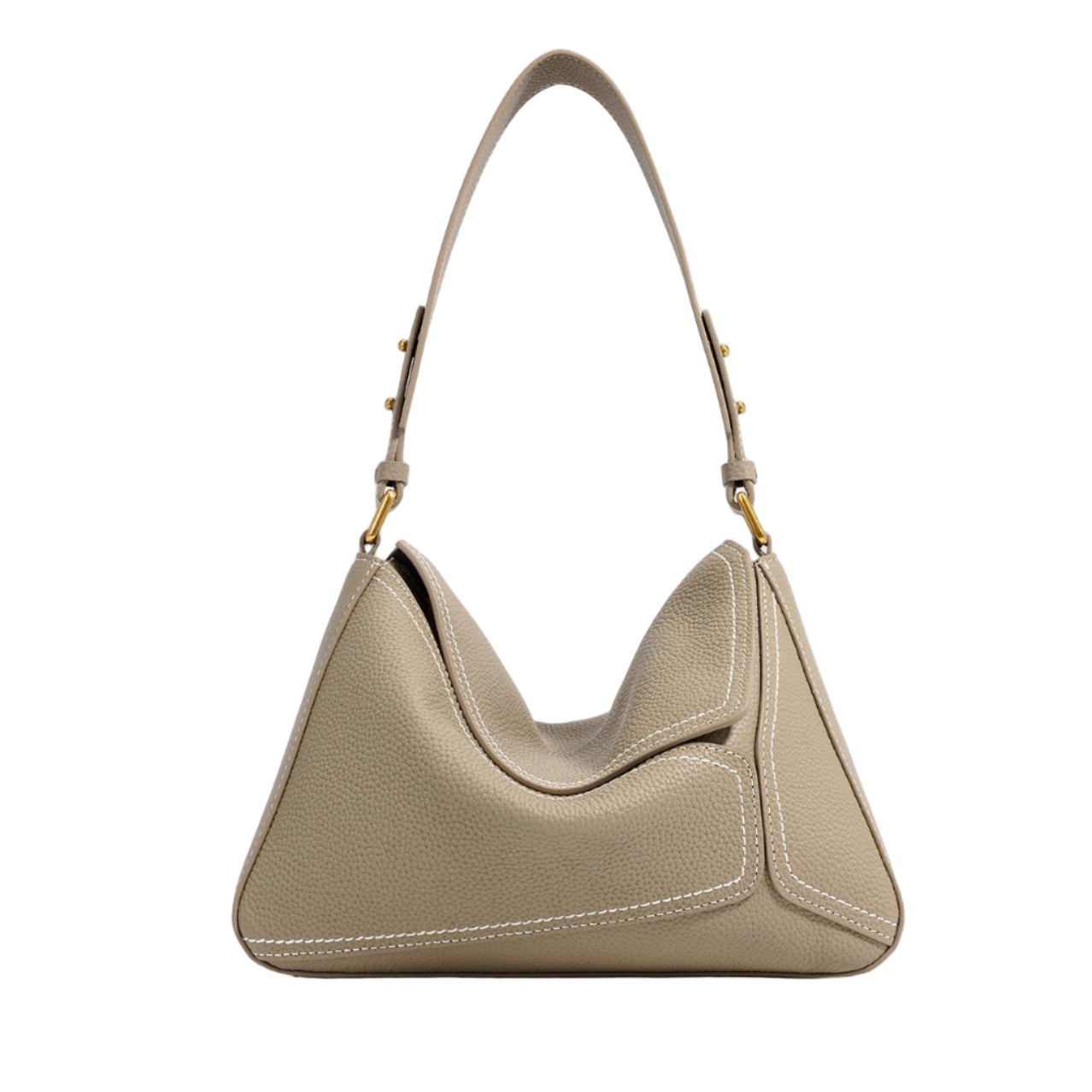 Women’s Genuine Leather Geometric Shoulder Crossbody Bag