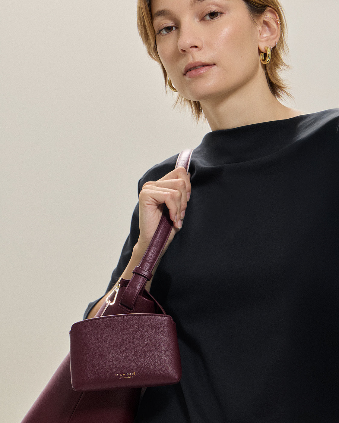 Sophia Pouch Leather
