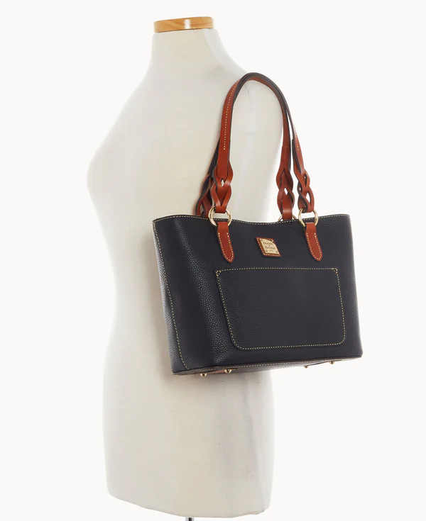Pebble Grain Small Gretchen Tote
