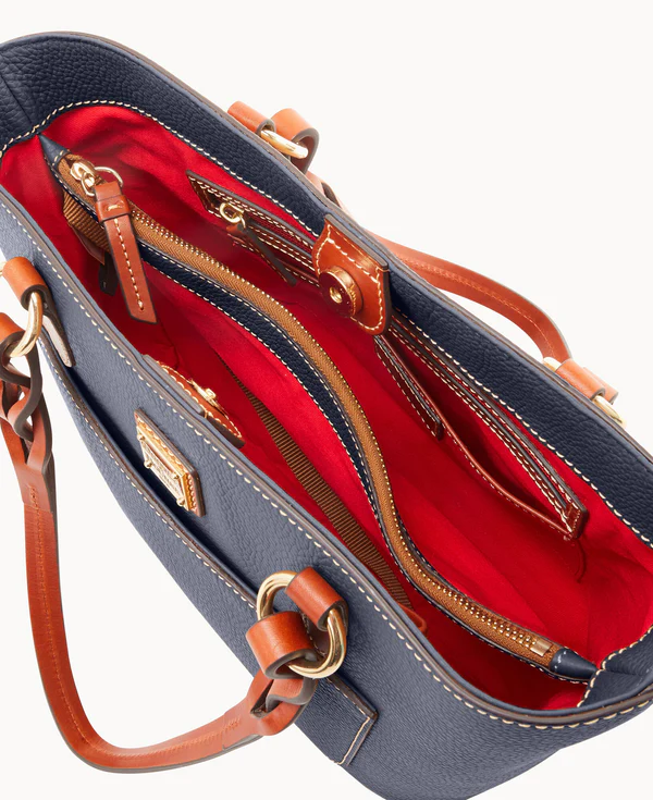 Pebble Grain Small Gretchen Tote
