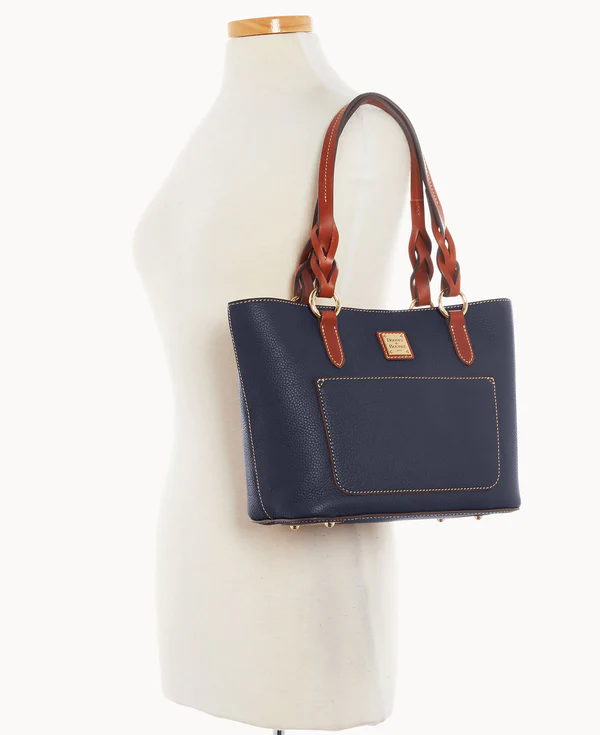 Pebble Grain Small Gretchen Tote