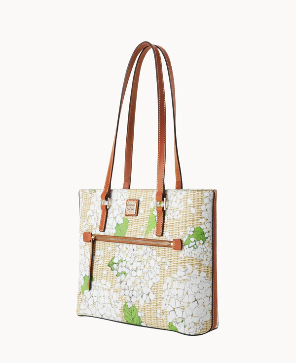 Hydrangea Basketweave Shopper