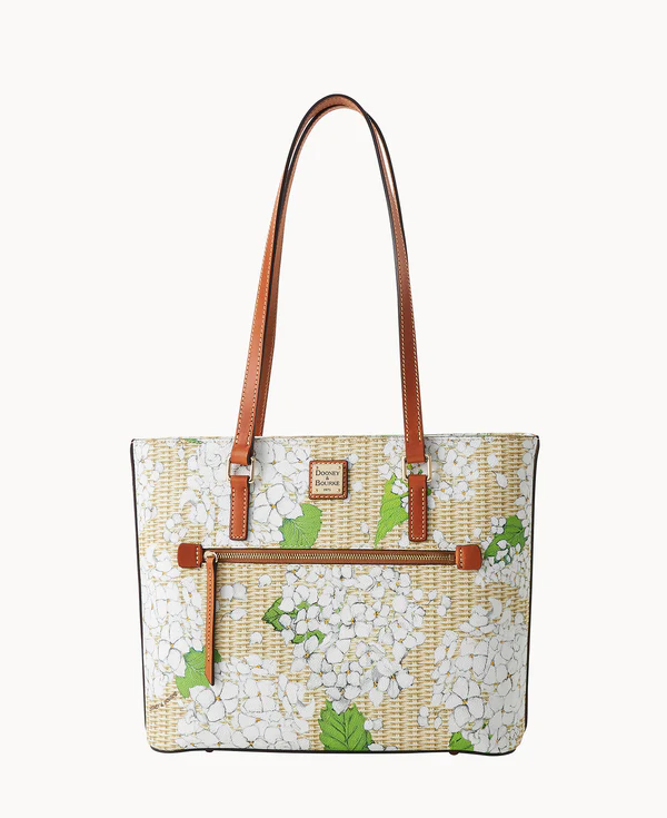 Hydrangea Basketweave Shopper