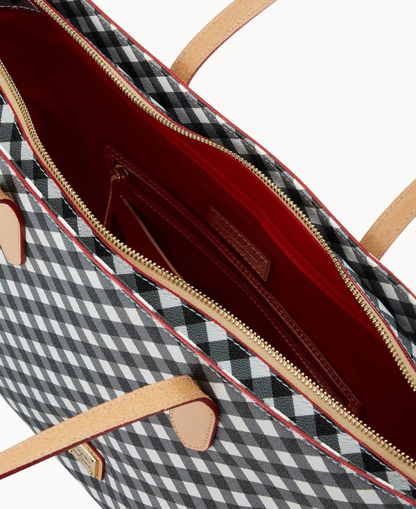 Gingham II Large Tote
