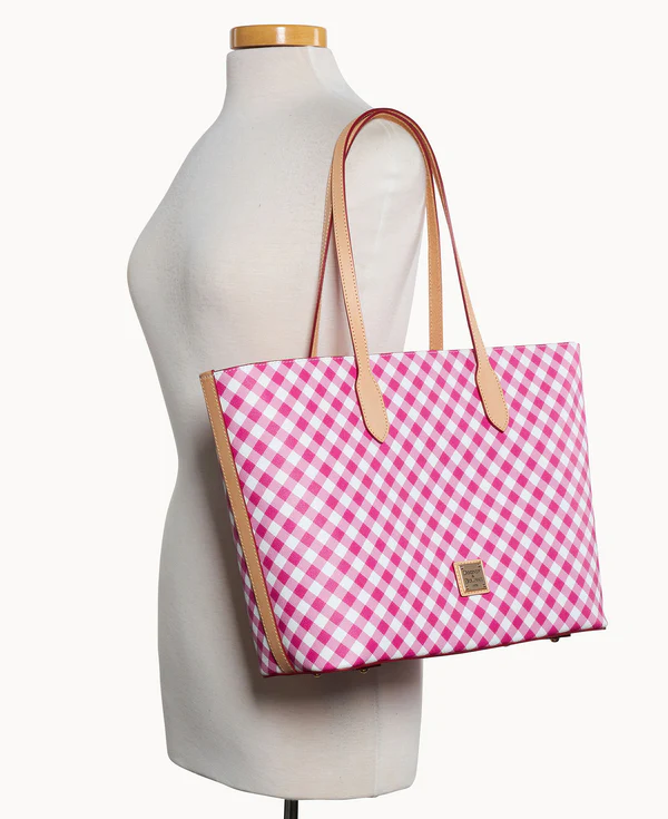 Gingham II Large Tote