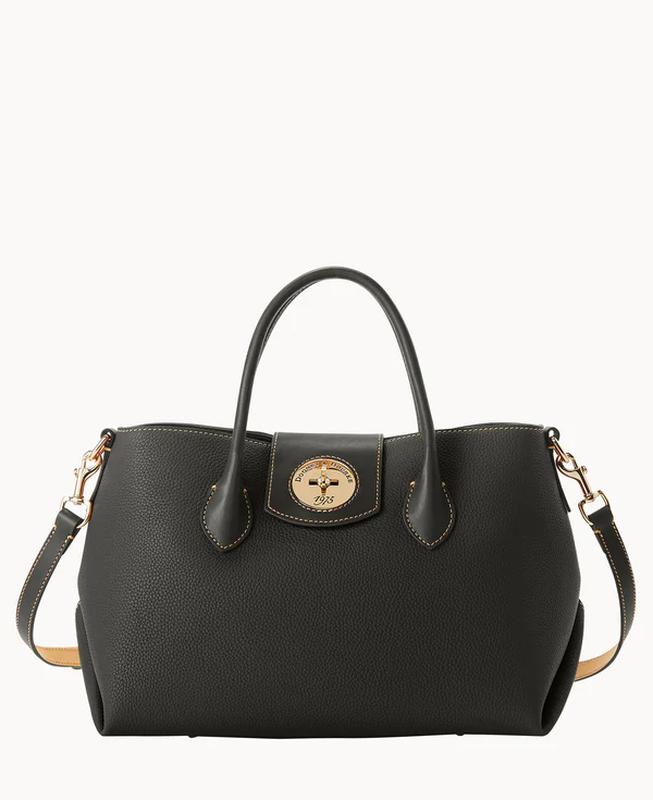 Pebble Turnlock Handle Tote 30