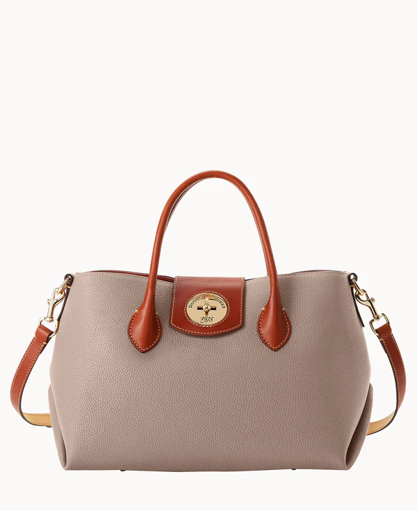 Pebble Turnlock Handle Tote 30